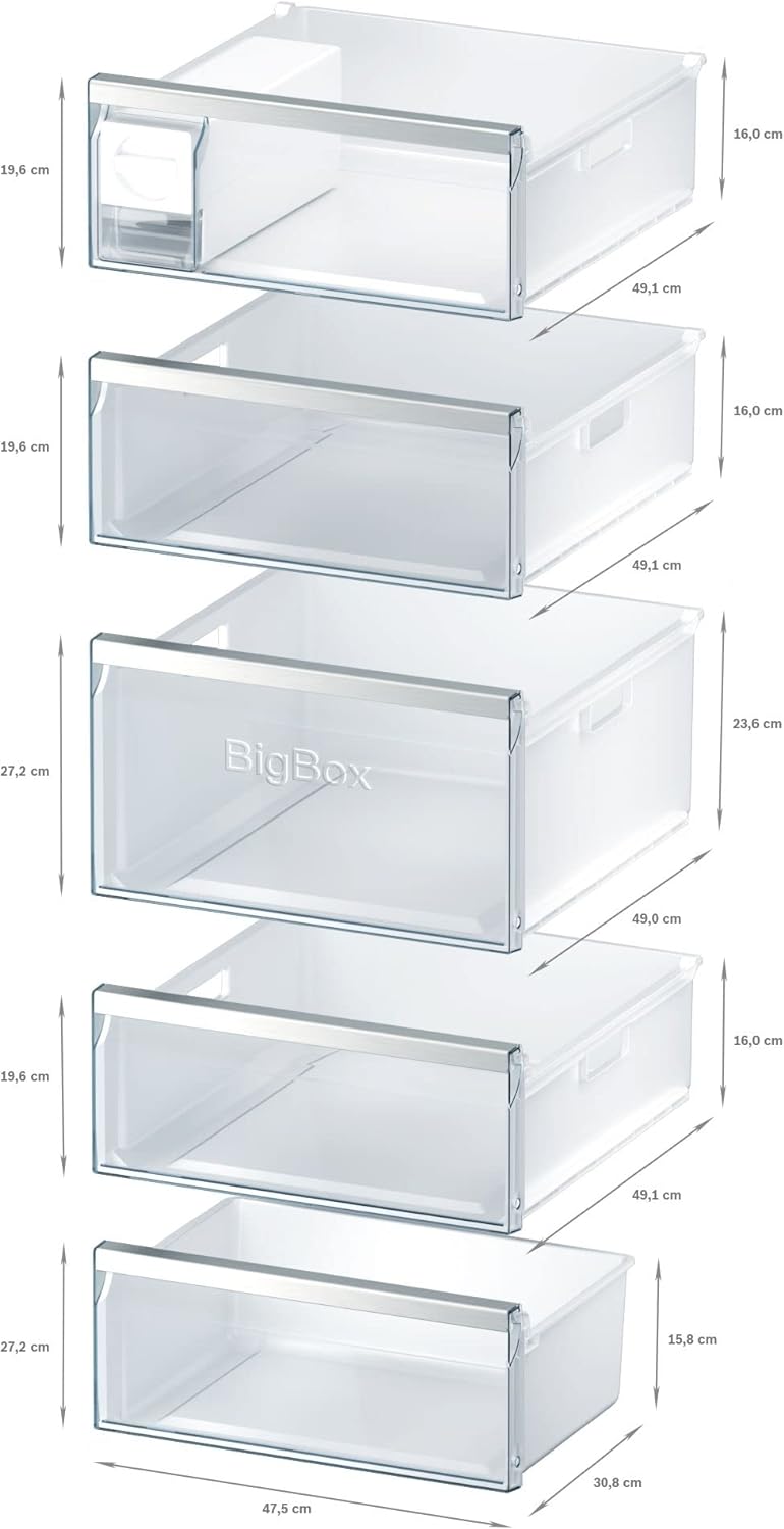 Siemens iQ500 GS58NAWCV - Gefrierschrank - Gefrierschrank Siemens iQ500 GS58NAWCV - Gefrierschrank - Gefrierschrank