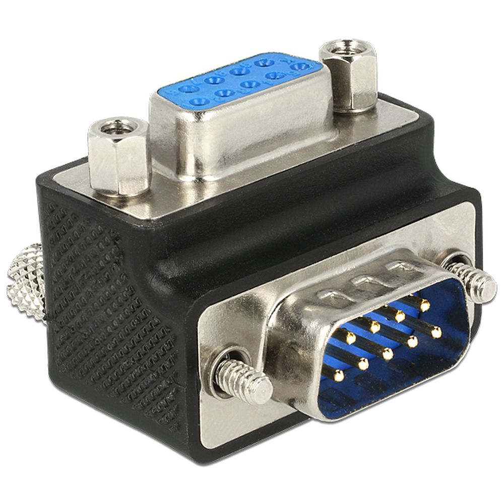 DeLOCK 65595 Kabeladapter Sub-D 9p Schwarz, Blau, Rot, Silber