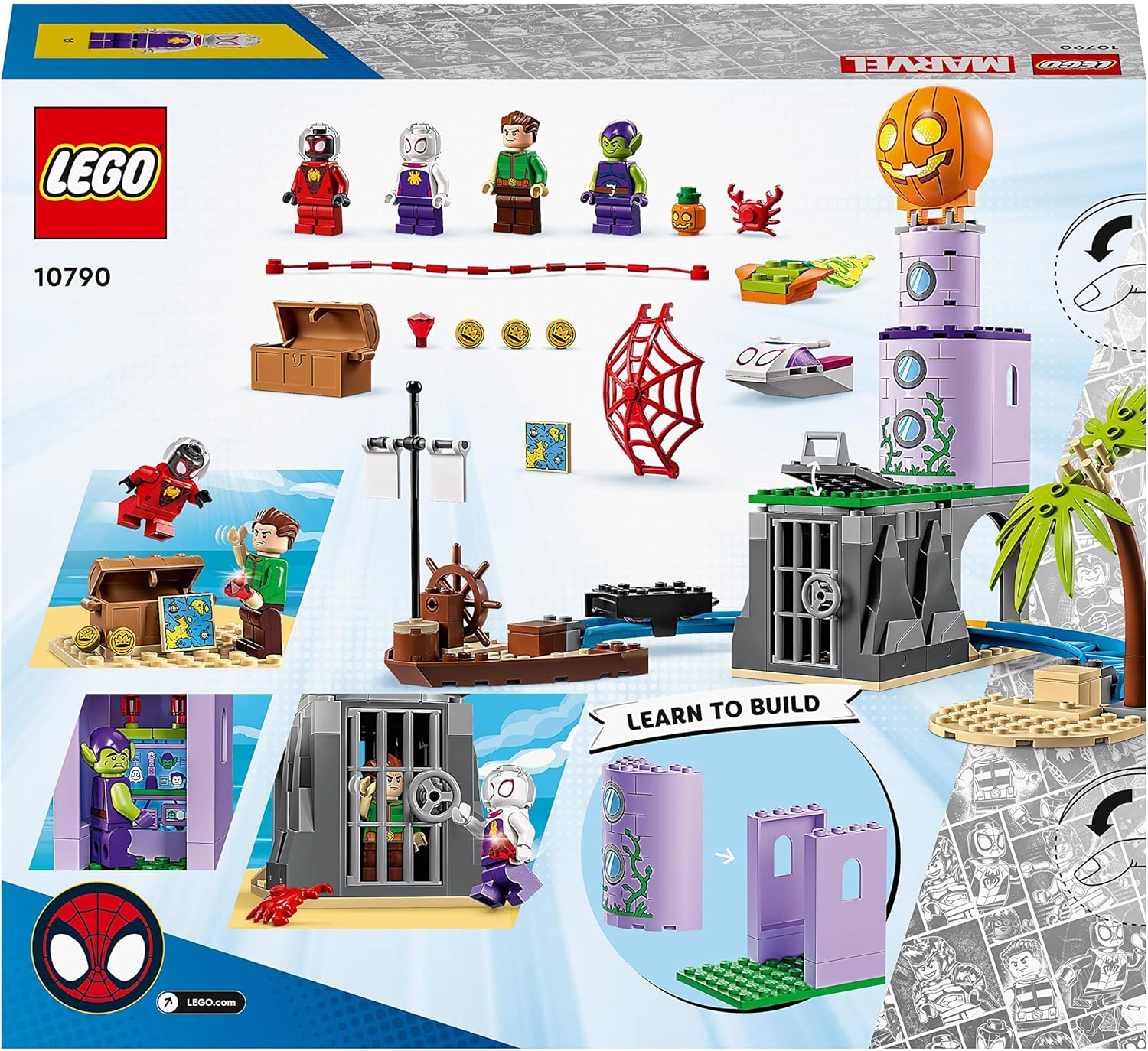 LEGO® 10790 - Spideys Team an Green Goblins Leuchtturm (149 Teile)