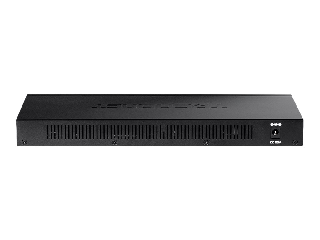 Trendnet TPE-TG161H Netzwerk-Switch Gigabit Ethernet (10/100/1000) Power over Ethernet (PoE) Schwarz