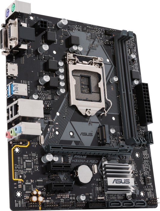ASUS PRIME H310M-A R2.0 - Motherboard - micro ATX - LGA1151 Socket - H310 Chipsatz - USB 3.1 Gen 1 - Gigabit LAN - Onboard-Grafik (CPU erforderlich)