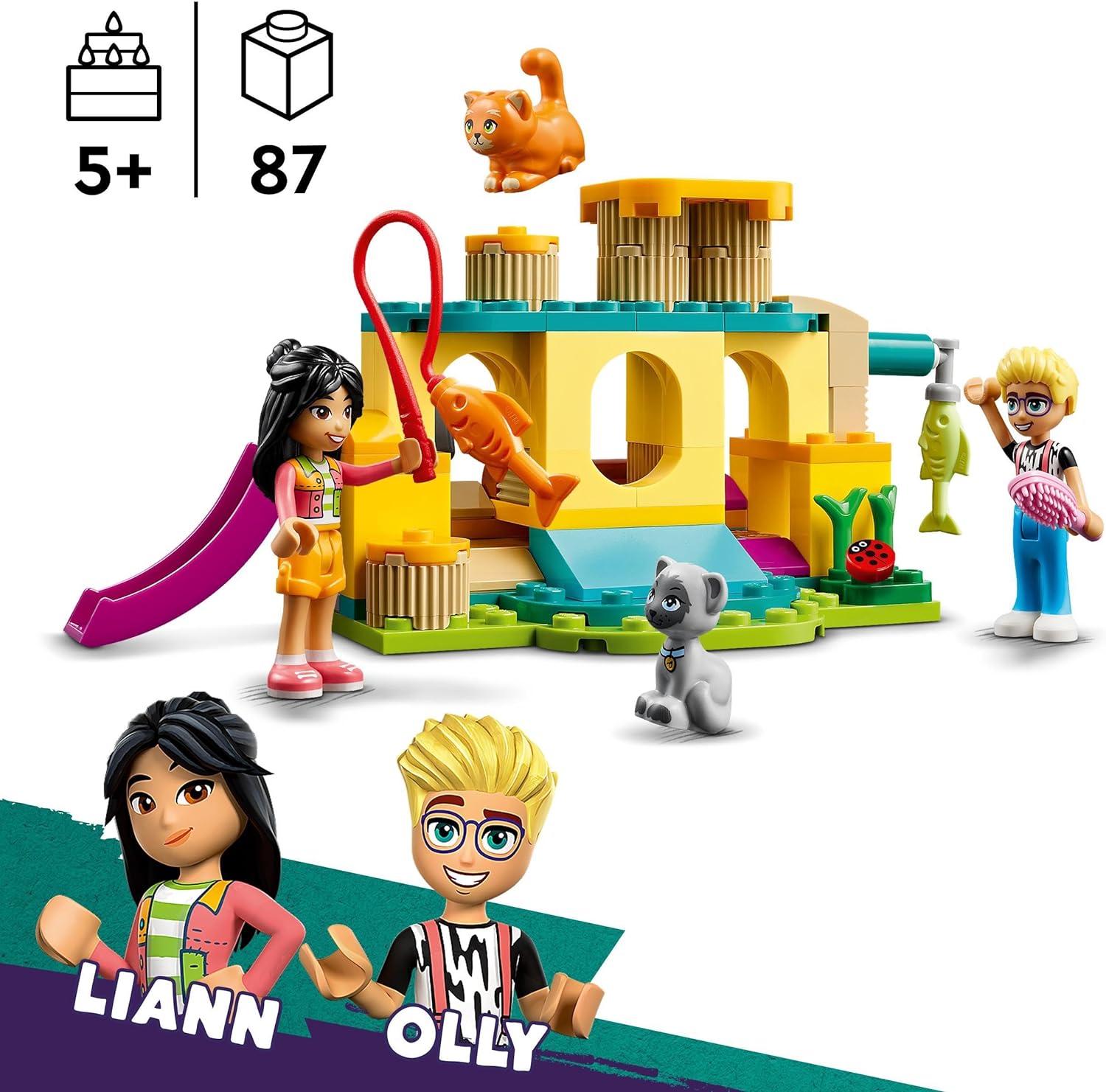 LEGO Friends Abenteuer auf dem Katzenspielplatz 42612 LEGO Friends Abenteuer auf dem Katzenspielplatz 42612
