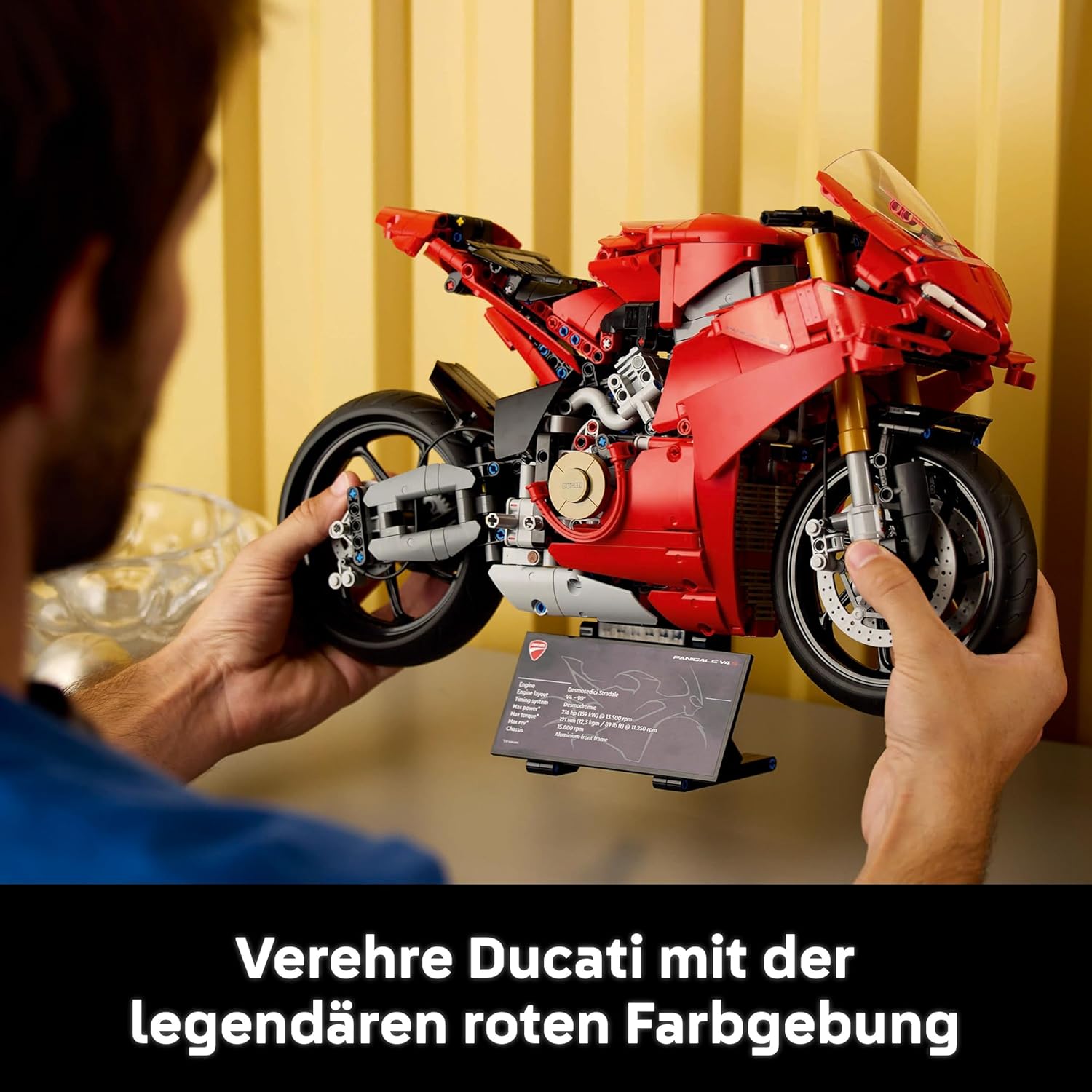 LEGO 42202 Technic Ducati Panigale V4 S Motorrad