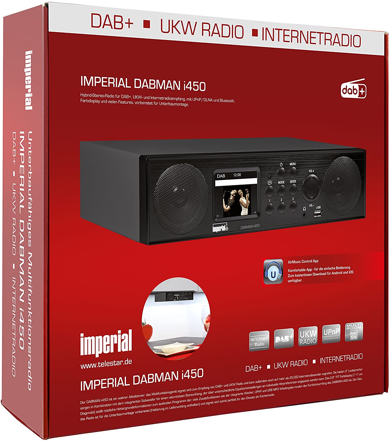 Imperial DABMAN i450 schwarz Imperial DABMAN i450 schwarz