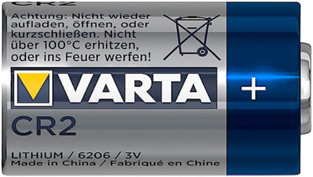 Varta Batterie Photo Lithium Cylindrical CR2 Blister 10