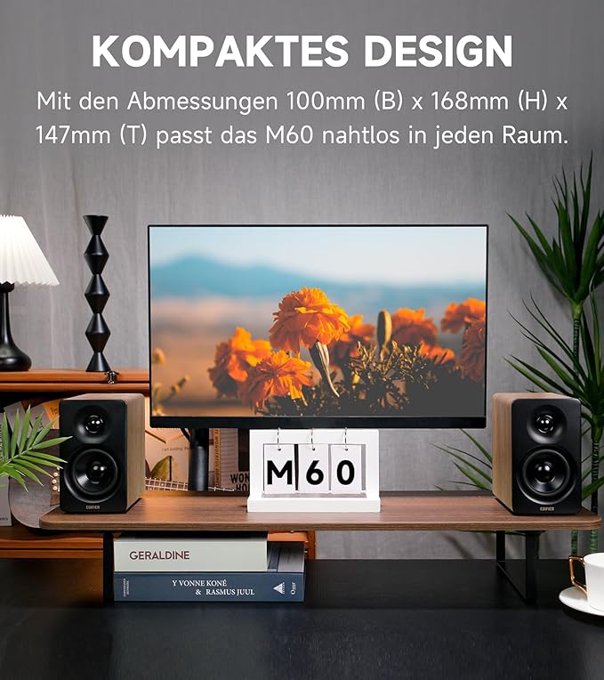 Edifier M60 2.0 Bluetooth classic oak retail Edifier M60 2.0 Bluetooth classic oak retail