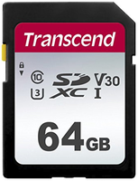 Transcend TS64GSDC300S Speicherkarte 64 GB SDXC NAND Klasse 10
