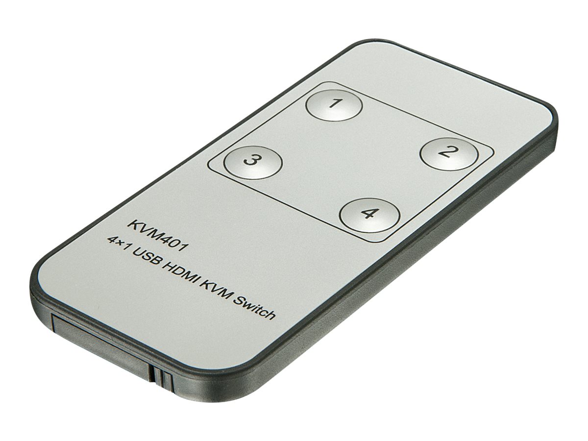 Lindy KVM-/Audio-/USB-Switch - 4 x KVM/Audio/USB