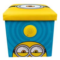 Fizz Aufbewahrungsbox Minions inkl. Lautsprecher blau