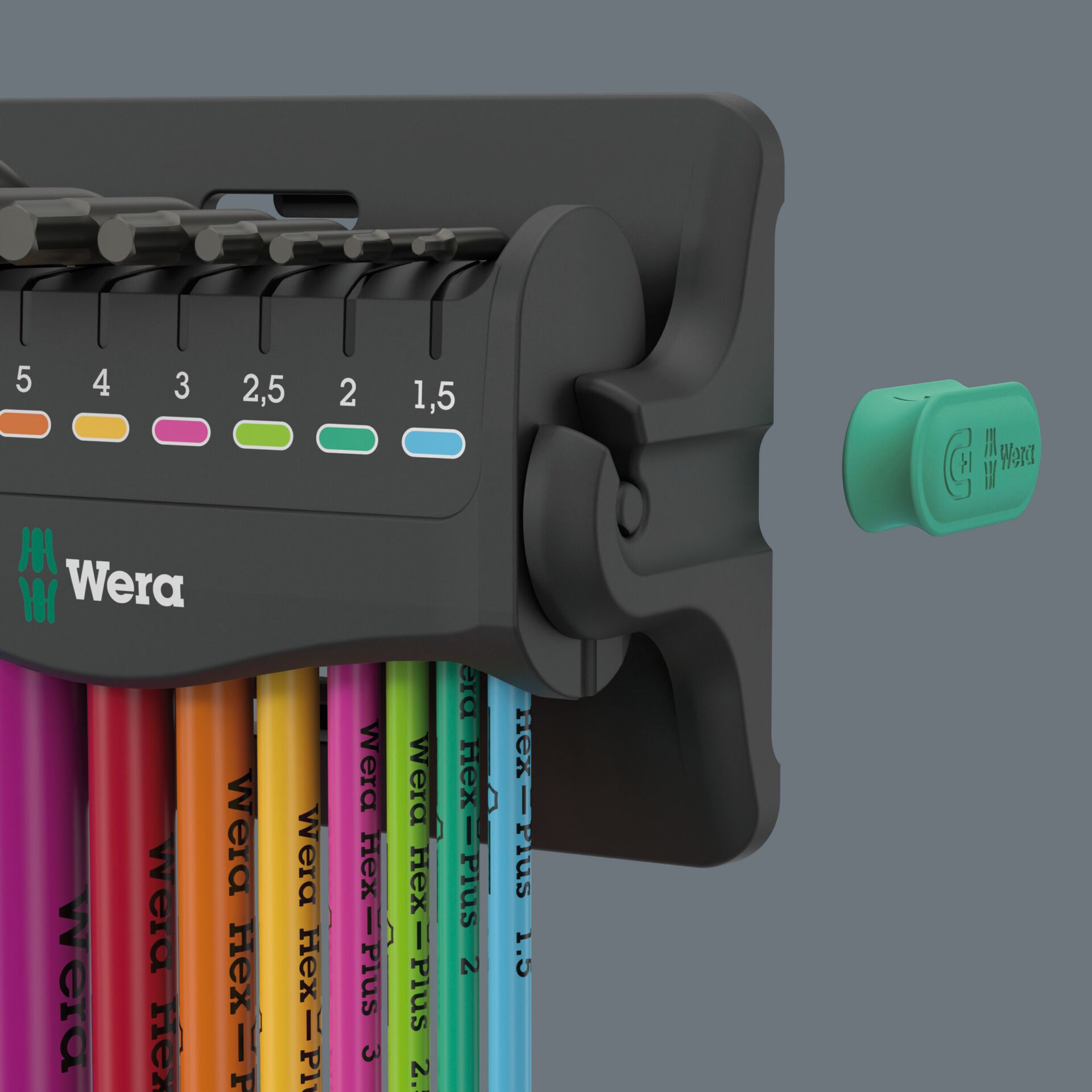 Wera 950/9 Hex-Plus Multicolour 3 Winkelschlüsselsatz metri Wera 950/9 Hex-Plus Multicolour 3 Winkelschlüsselsatz metri