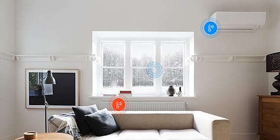 FIBARO HomeKit enabled Door Window Sensor White / iOS Bluetooth Türkontaktsensor mit Temperatursensorr, Schilf Schalter, FGBHDW-002-1