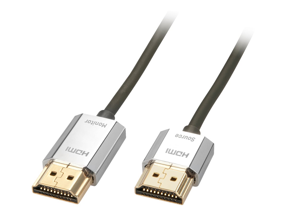Lindy 41676 HDMI-Kabel 4,5 m HDMI Typ A (Standard) Schwarz, Gold, Silber