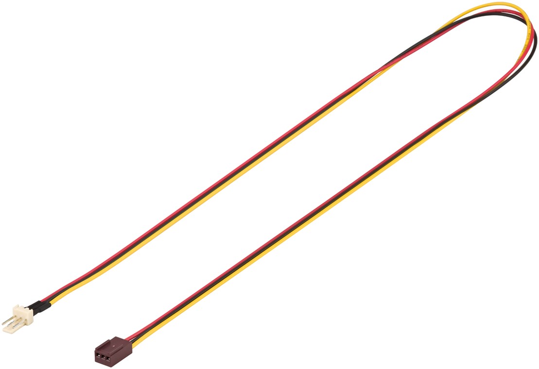 PC Lüfter-Stromkabel, Verlängerung 3-Pin zu 3-Pin