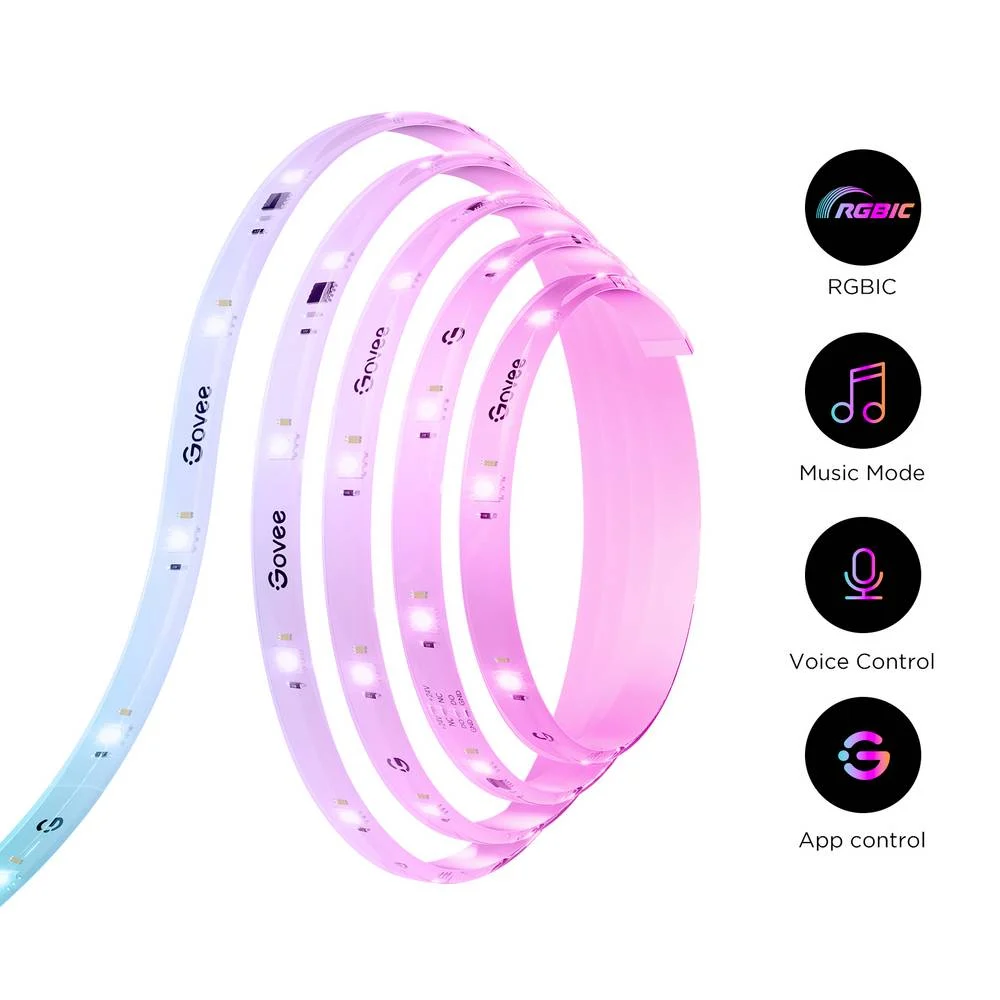 Govee RGBIC LED Strip Light (Wi-Fi, Bluetooth, Matter) 10,0m Govee RGBIC LED Strip Light (Wi-Fi, Bluetooth, Matter) 10,0m