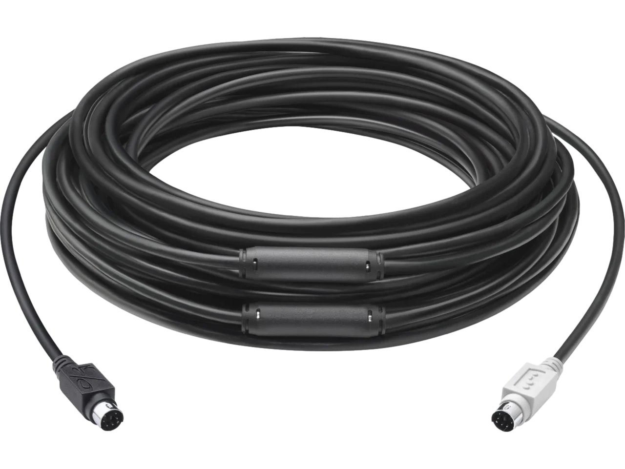 Logitech 939-001490 PS/2-Kabel 15 m 6-p Mini-DIN Schwarz
