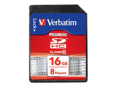 Verbatim Premium 16 GB SDHC Klasse 10