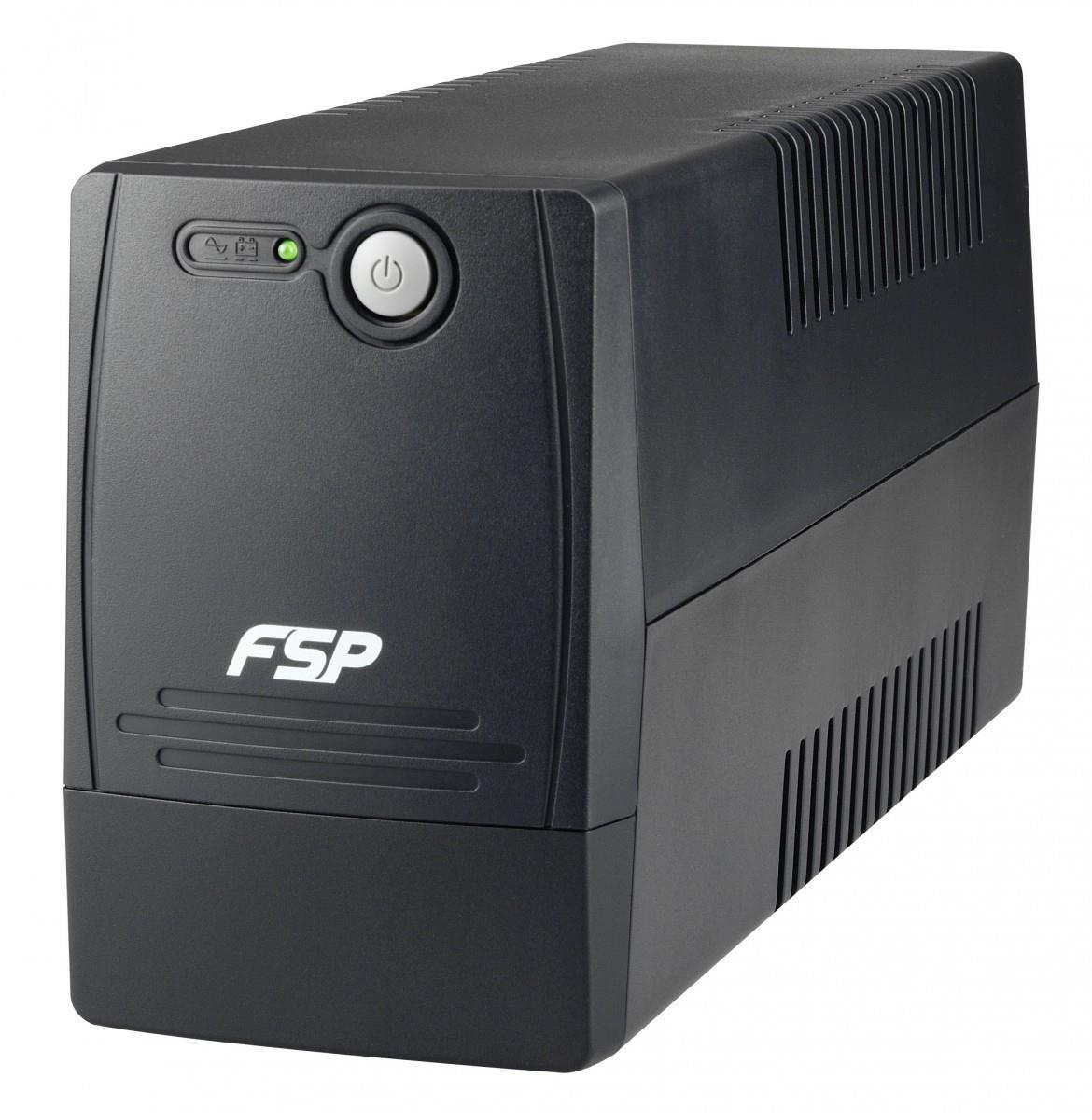 FSP FP 800 Unterbrechungsfreie Stromversorgung (USV) 0,8 kVA 480 W 2 AC-Ausgänge