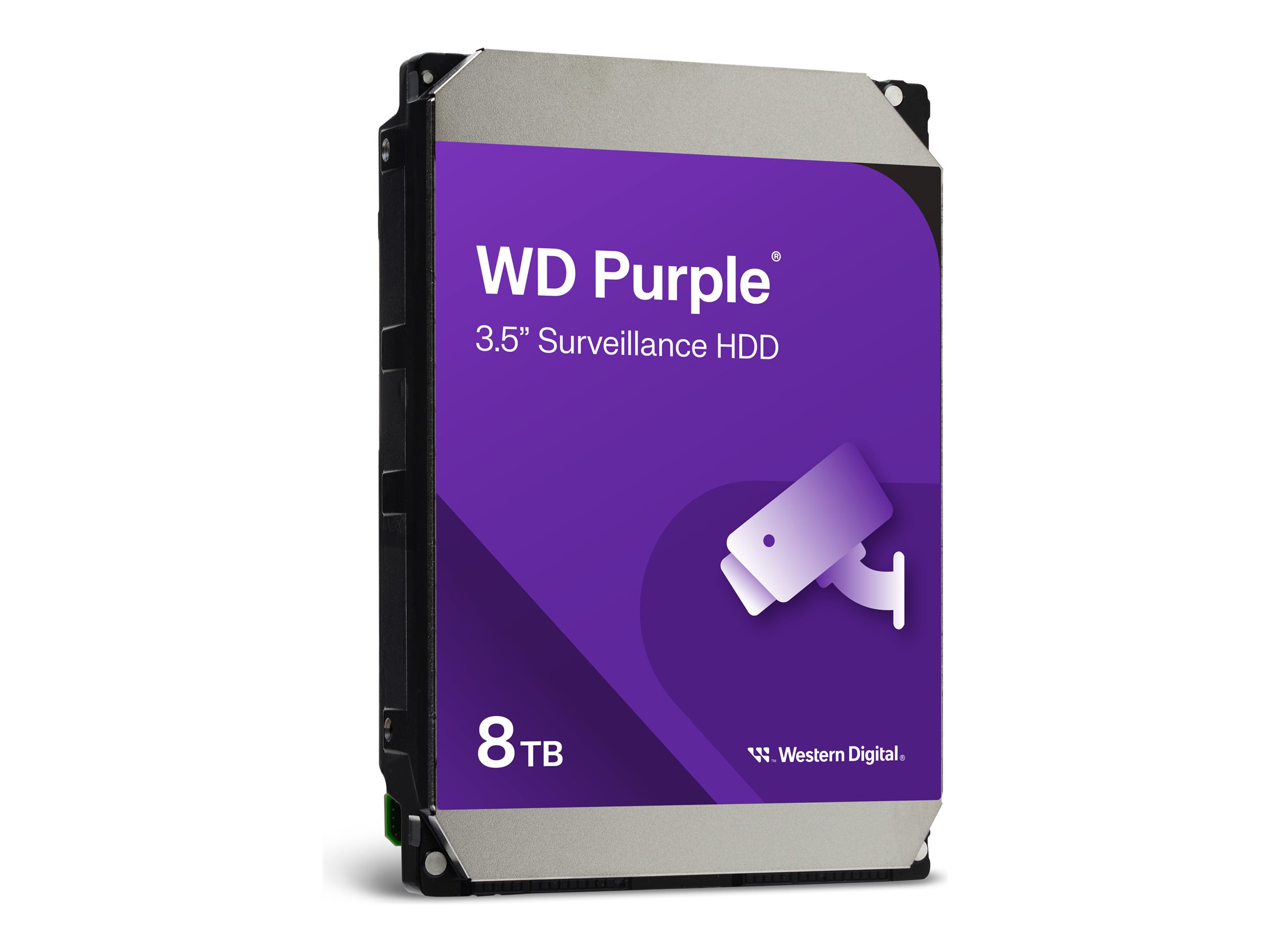 Western Digital Blue Purple Interne Festplatte 8 TB 5400 RPM 256 MB 3.5" Serial ATA III