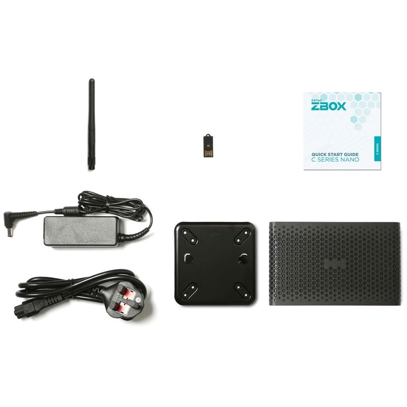 ZOTAC ZBOX C Series CI645 nano - Barebone - Mini-PC