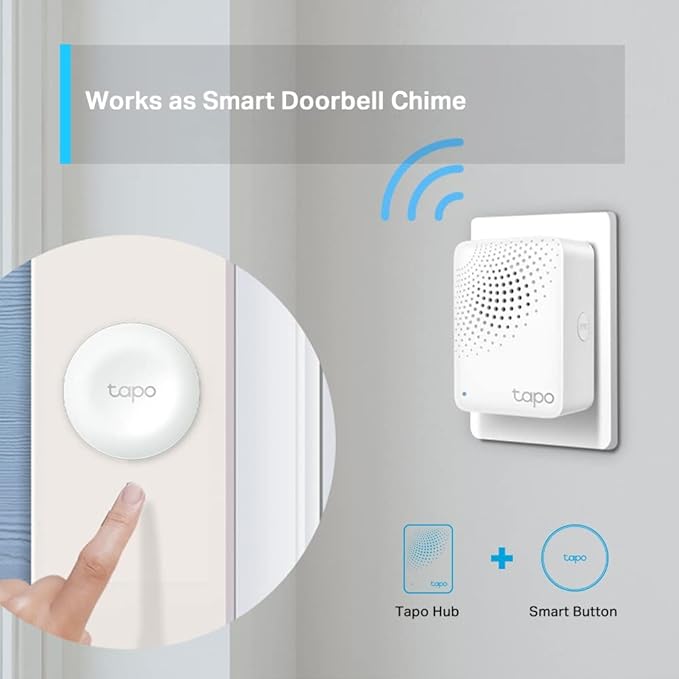 TP-Link Tapo Intelligenter Hub mit Alarmfunktion TP-Link Tapo Intelligenter Hub mit Alarmfunktion