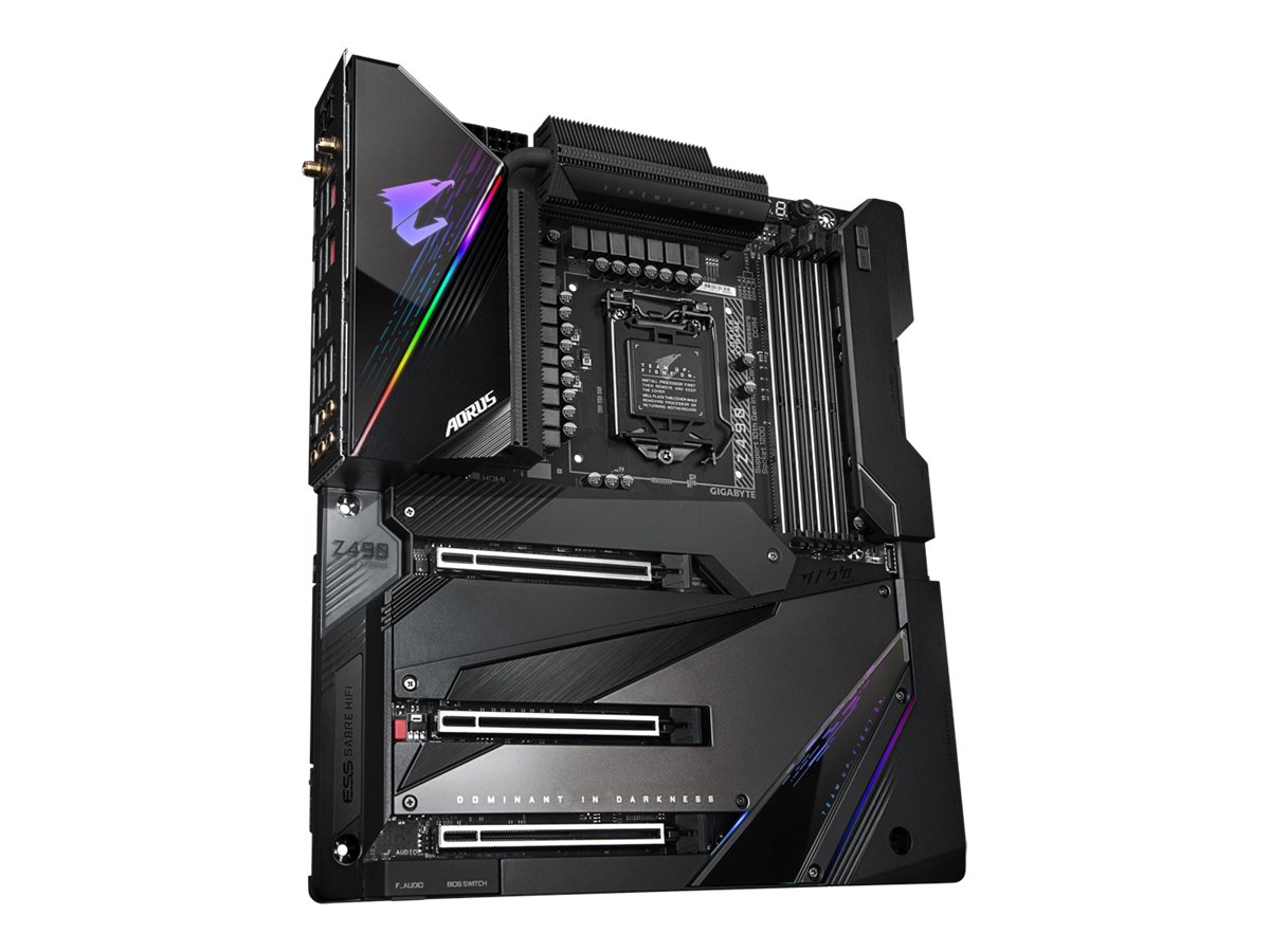 Gigabyte Z490 AORUS XTREME - 1.X - Motherboard - Erweitertes ATX - LGA1200-Sockel - Z490 Chipsatz - USB-C Gen2, USB 3.2 Gen 1, USB 3.2 Gen 2 - 10 Gigabit LAN, 2.5 Gigabit LAN, Wi-Fi, Bluetooth - Onboard-Grafik (CPU erforderlich)