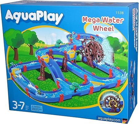 BIG AquaPlay Wasserspielbahn MegaWaterWheel