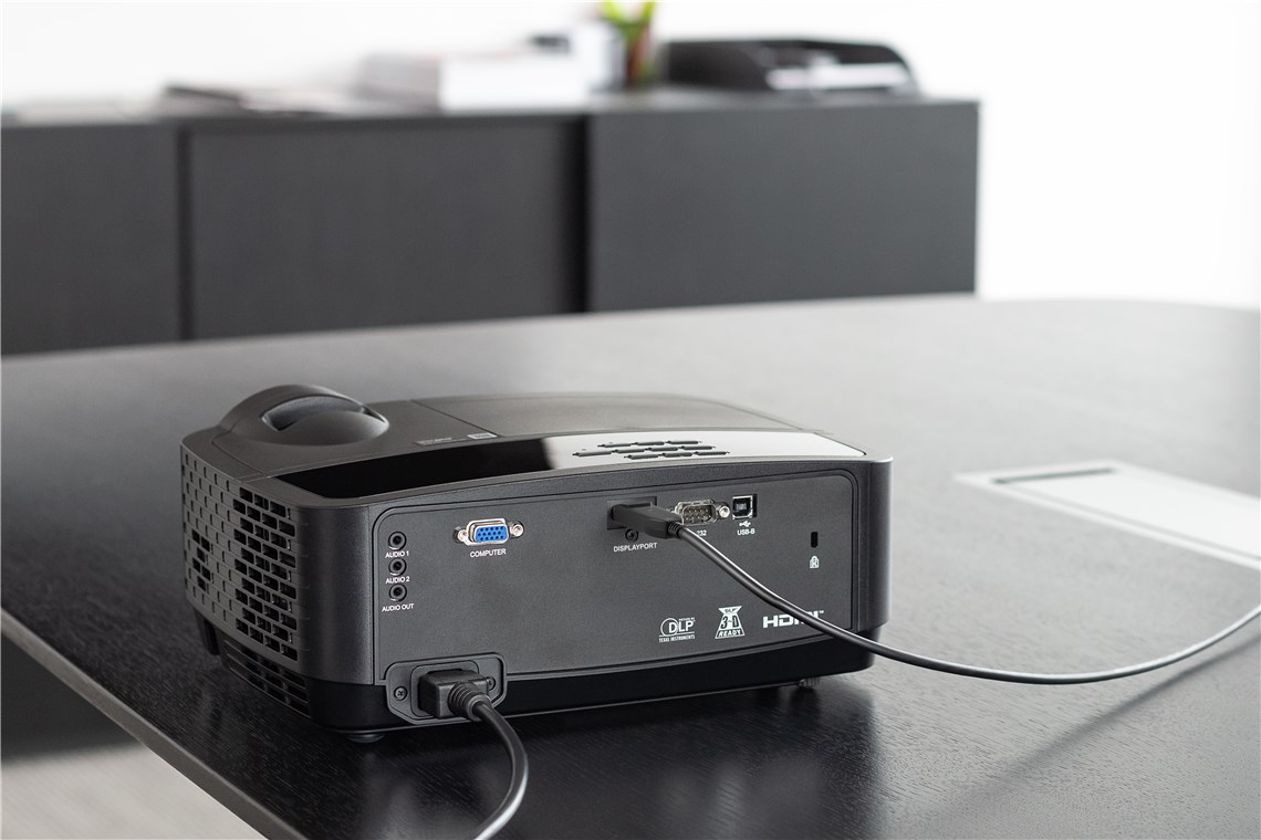 Optisches DisplayPort™ Hybrid-Verbindungskabel 2.0 (AOC), vergoldet Optisches DisplayPort™ Hybrid-Verbindungskabel 2.0 (AOC), vergoldet