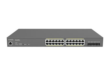 EnGenius ECS1528FP Netzwerk-Switch Managed L2 Gigabit Ethernet (10/100/1000) Power over Ethernet (PoE) 1U Schwarz