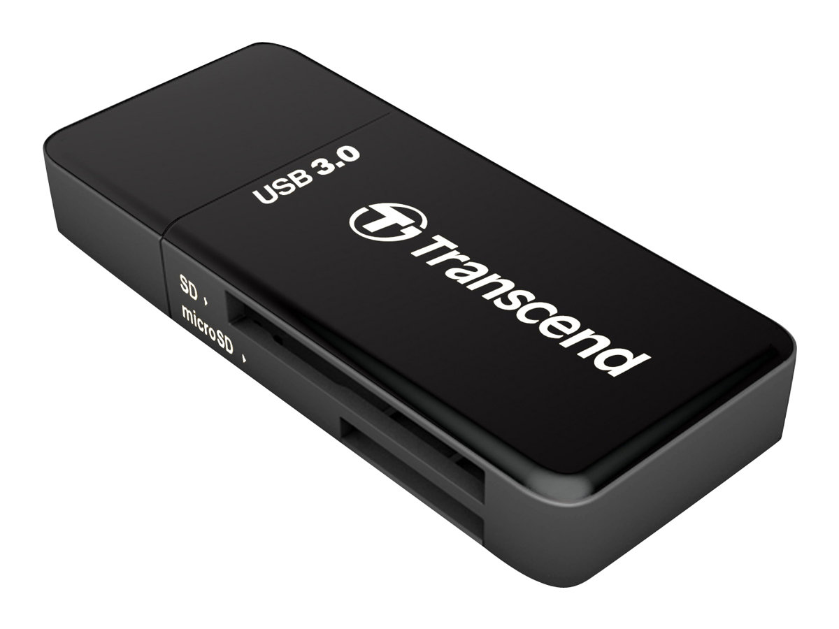 Transcend RDF5 Kartenleser USB 3.2 Gen 1 (3.1 Gen 1) Type-A Schwarz