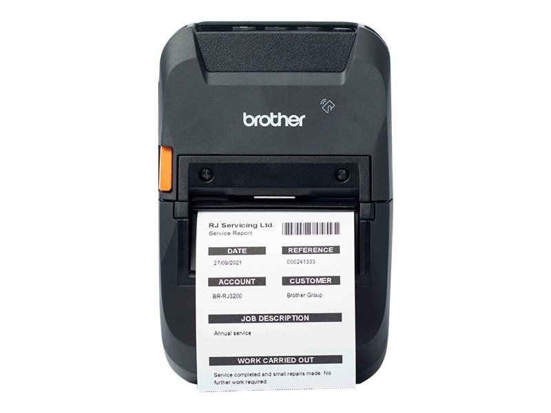 Brother RJ3230BL Etikettendrucker Thermodirekt 203 x 203 DPI 127 mm/sek Kabellos WLAN Bluetooth Brother RJ3230BL Etikettendrucker Thermodirekt 203 x 203 DPI 127 mm/sek Kabellos WLAN Bluetooth