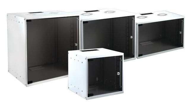 EFB Elektronik EFB-Elektronik BASIC - Gehäuse Netzwerkschrank - geeignet für Wandmontage - weiß, RAL 9010 - 12U - 48.3 cm (19")