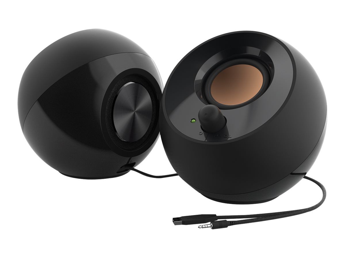 Creative Aktivbox Pebble      2.0 Schwarz