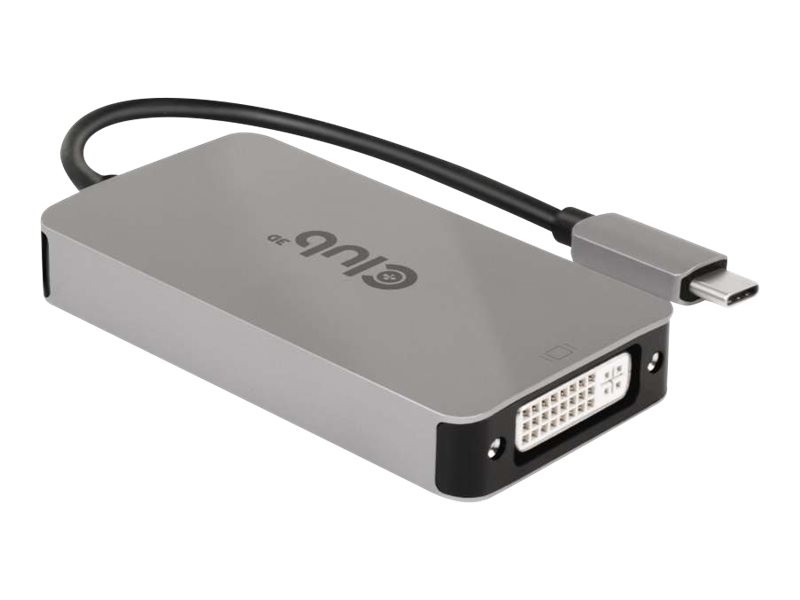 CLUB3D USB3.2 Gen1 Type-C to Dual Link DVI-D HDCP ON version Active Adapter M/F