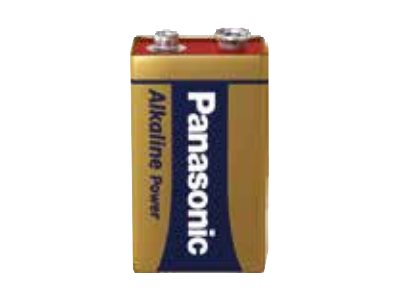 1 Panasonic Alkaline Power 9V-Block