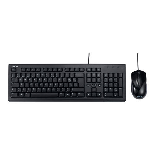 ASUS U2000 - Tastatur-und-Maus-Set - USB - Deutsch