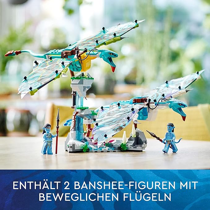 LEGO® 75572 - Avatar Jakes & Neytiris erster Flug auf einem Banshee (572 Teile)
