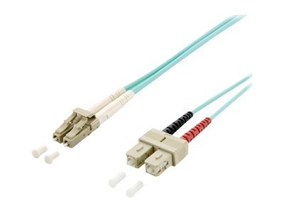 Equip LC/SC-LWL-Patchkabel, OM3, 20m
