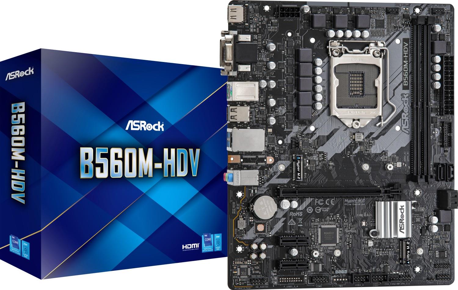 ASRock B560M-HDV R3.0 - mATX S1200