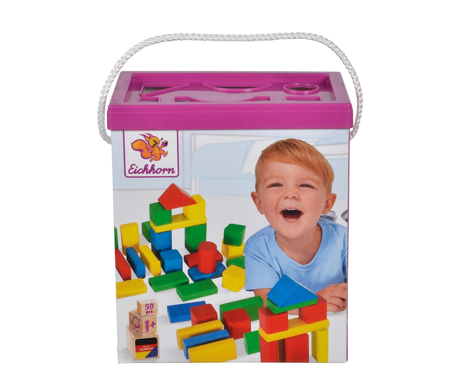 Eichhorn Bunte Holzbausteine