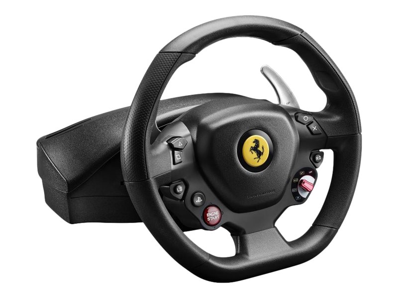 Thrustmaster T80 Ferrari 488 GTB Edition Schwarz Lenkrad + Pedale Digital PC, PlayStation 4, PlayStation 5