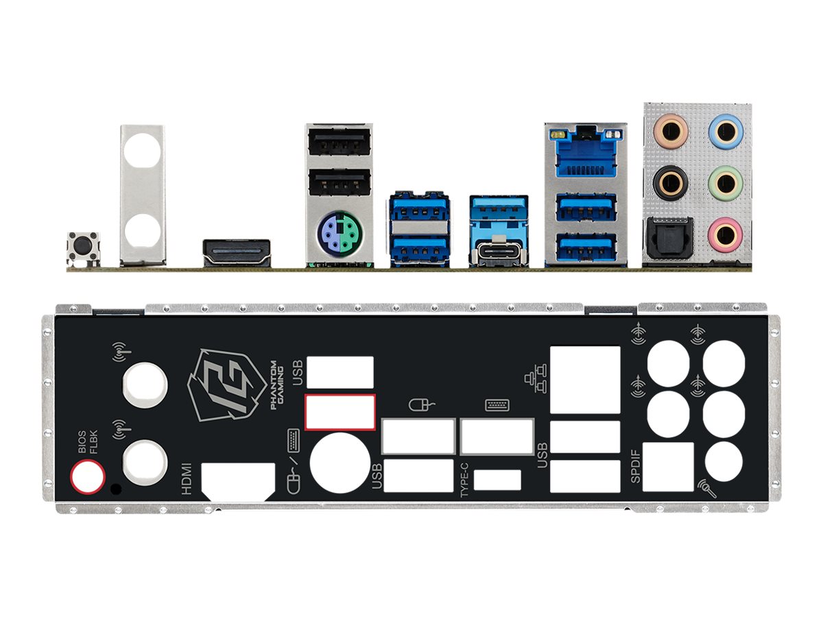 ASRock X570S PG Riptide - Motherboard - ATX - Socket AM4 - AMD X570 Chipsatz - USB-C Gen2, USB 3.2 Gen 1, USB 3.2 Gen 2 - 2.5 Gigabit LAN - Onboard-Grafik (CPU erforderlich)