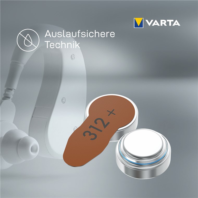 1x6 Varta Hearing Aid Batter.312 Hörgeräte Batterien 24607101416 1x6 Varta Hearing Aid Batter.312 Hörgeräte Batterien 24607101416