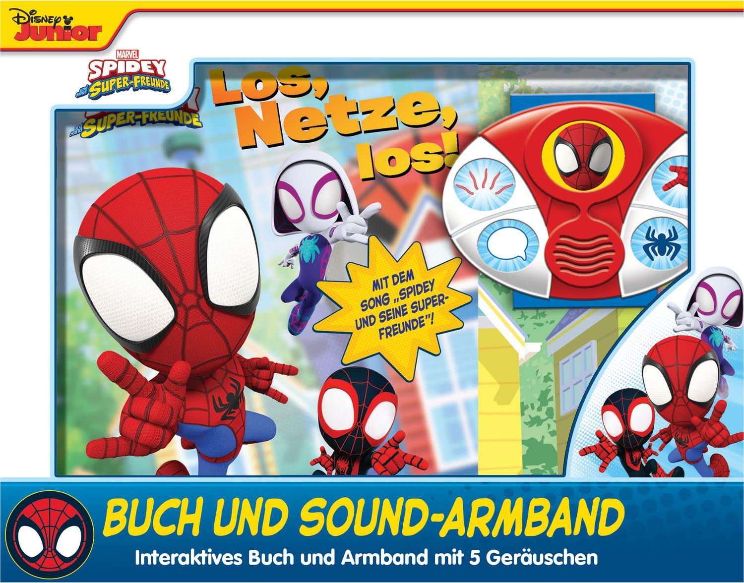 Spidey und seine Super-Freunde - Buch und Sound-Armband