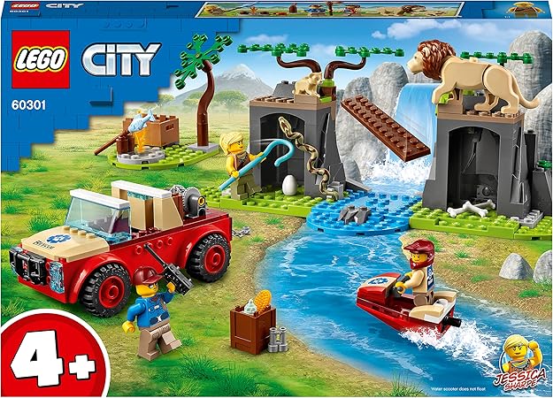 LEGO® City 60301 - Tierrettungs-Geländewagen (157 Teile) LEGO® City 60301 - Tierrettungs-Geländewagen (157 Teile)