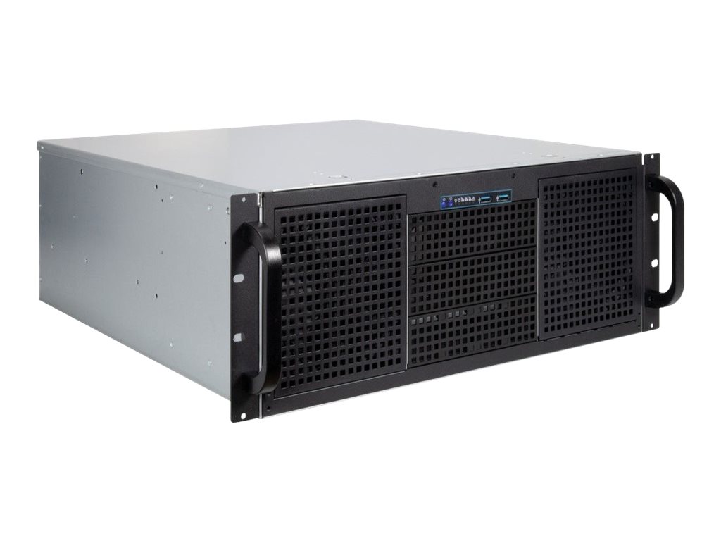 Inter-Tech 4U 40248 Rack Schwarz, Grau