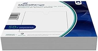 MediaRange BOX68-WF CD-Hülle Schutzhülle 1 Disks Weiß