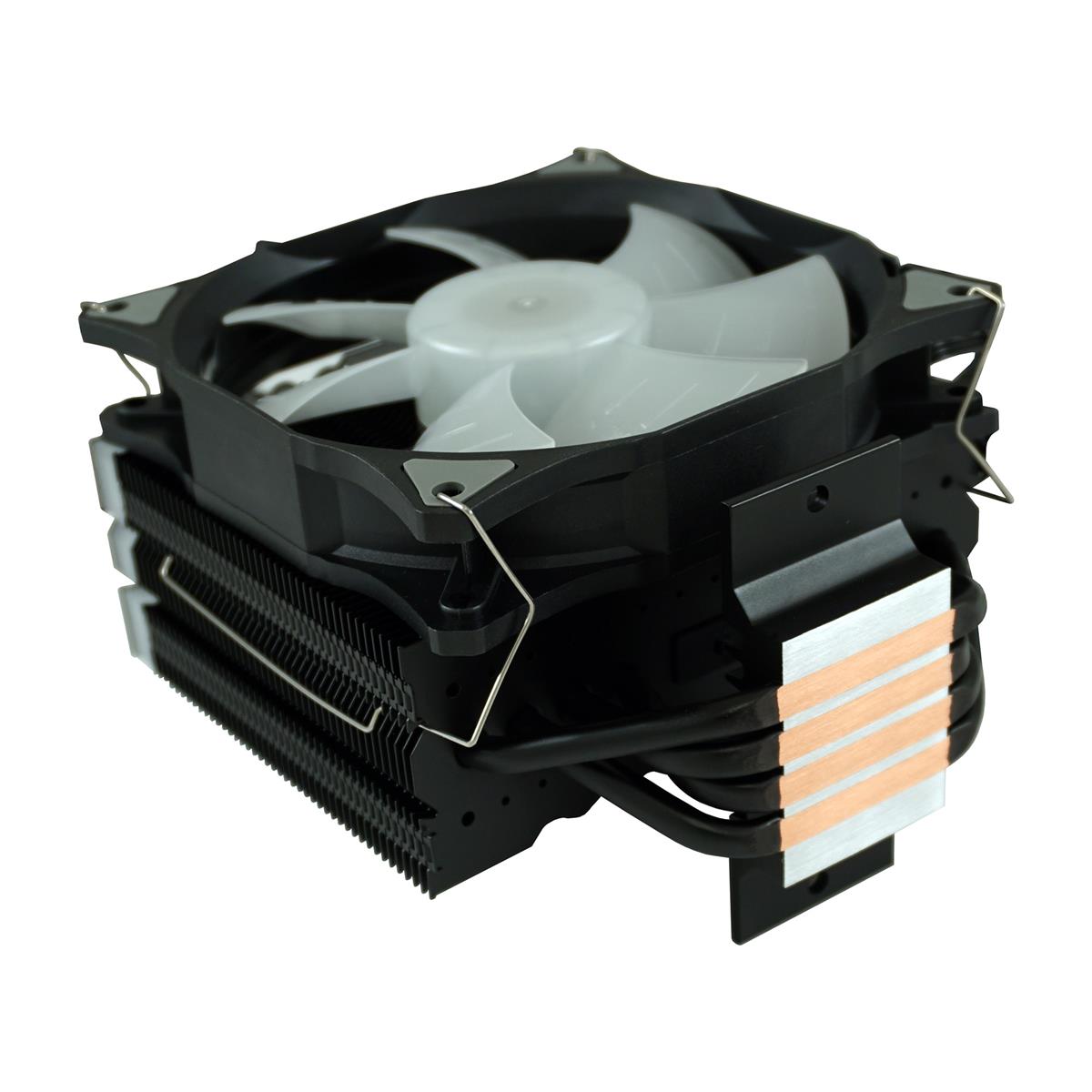LC-Power LC-CC-120-ARGB-PRO Computerkühlsystem Prozessor Kühler 12 cm Schwarz