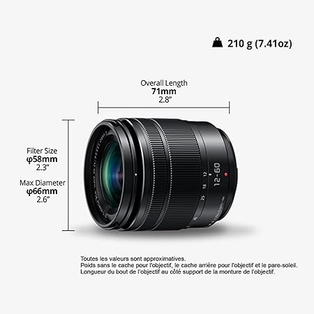 Panasonic Lumix G Vario 3,5-5,6/12-60 Power OIS Asph.