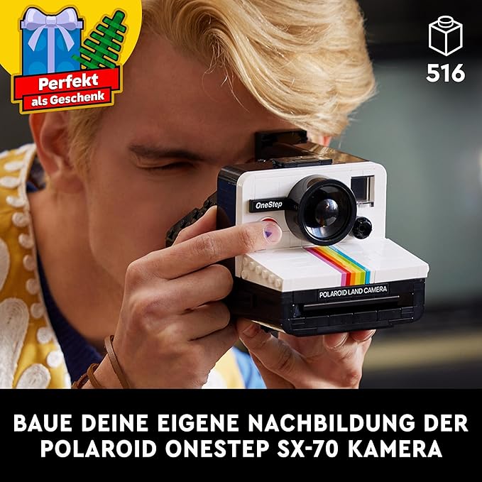 LEGO® 21345 Ideas - Polaroid OneStep SX-70 (516 Teile) LEGO® 21345 Ideas - Polaroid OneStep SX-70 (516 Teile)