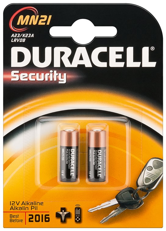 Duracell Knopfzelle MN21 Blister